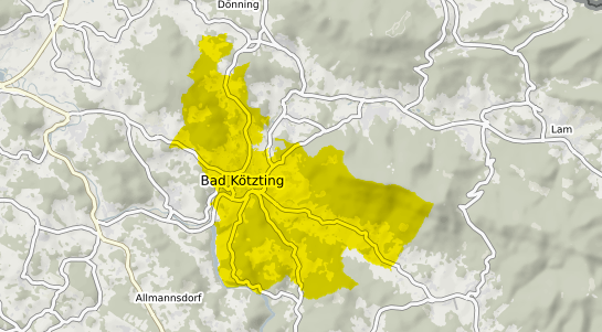 Immobilienpreisekarte Bad Kötzting